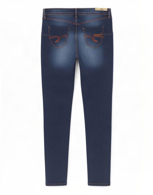 Jeans Jeggings da donna Desigual W34 L32 cotone blu navy