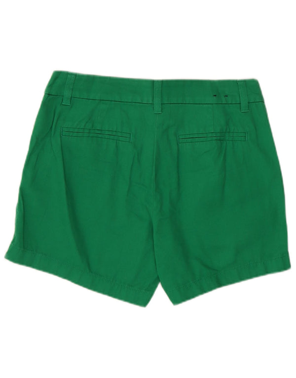 Pantaloncini chino da donna J. CREW US 2 XS W28 cotone verde