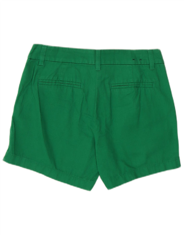 Pantaloncini chino da donna J. CREW US 2 XS W28 cotone verde
