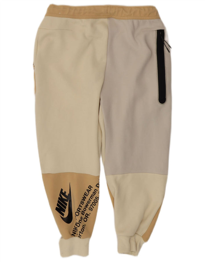 Pantaloni da tuta Nike da uomo con grafica Capri, pantaloni da jogging, color beige medio