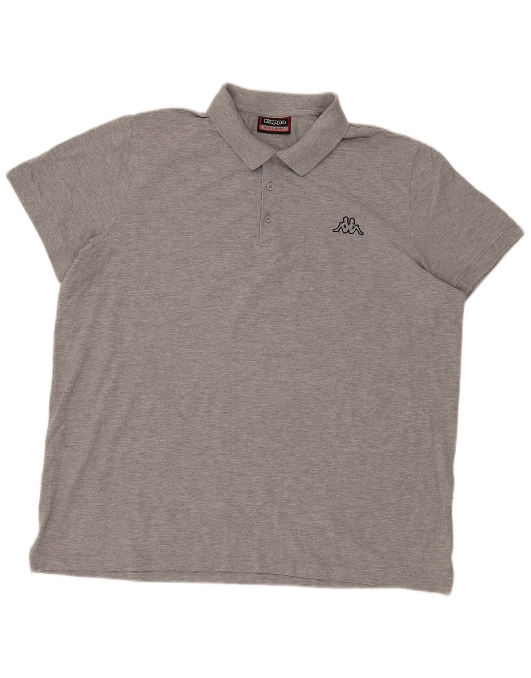 Polo da uomo KAPPA 3XL in cotone grigio