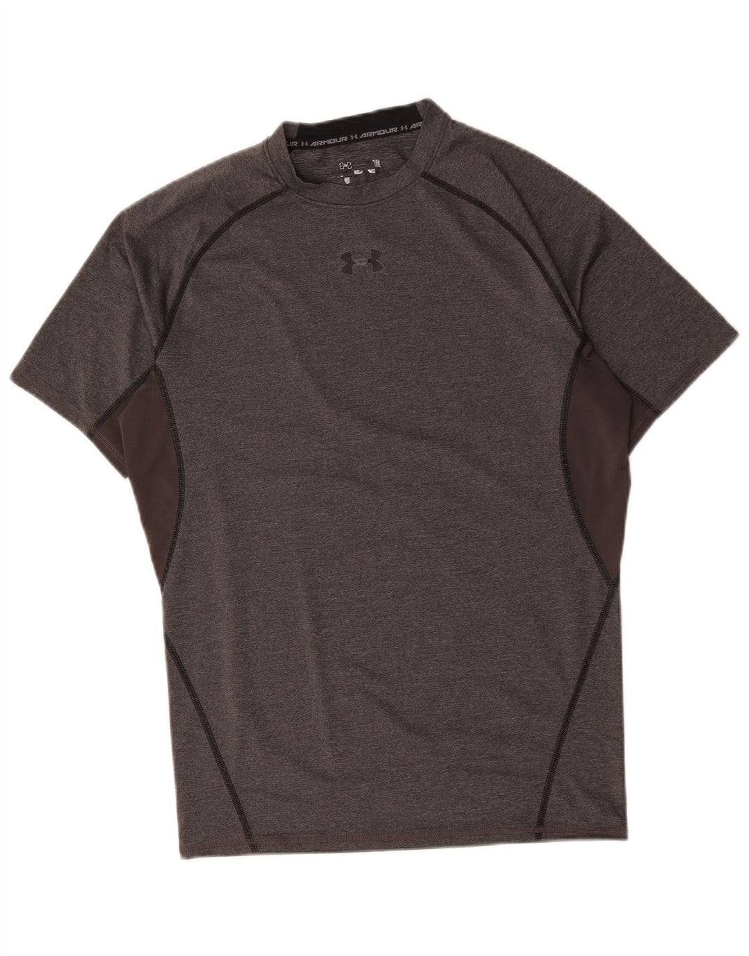 Maglietta da uomo Under Armour Top grigio medio color block
