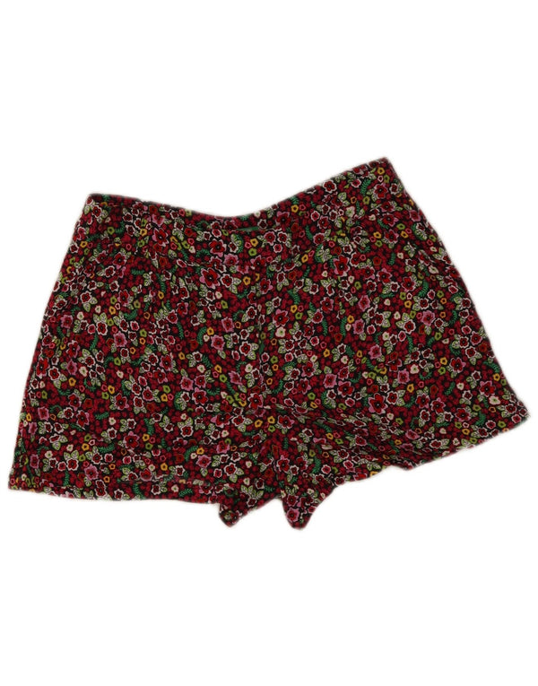 Pantaloncini casual da donna Benetton medi W30 multicolore floreale