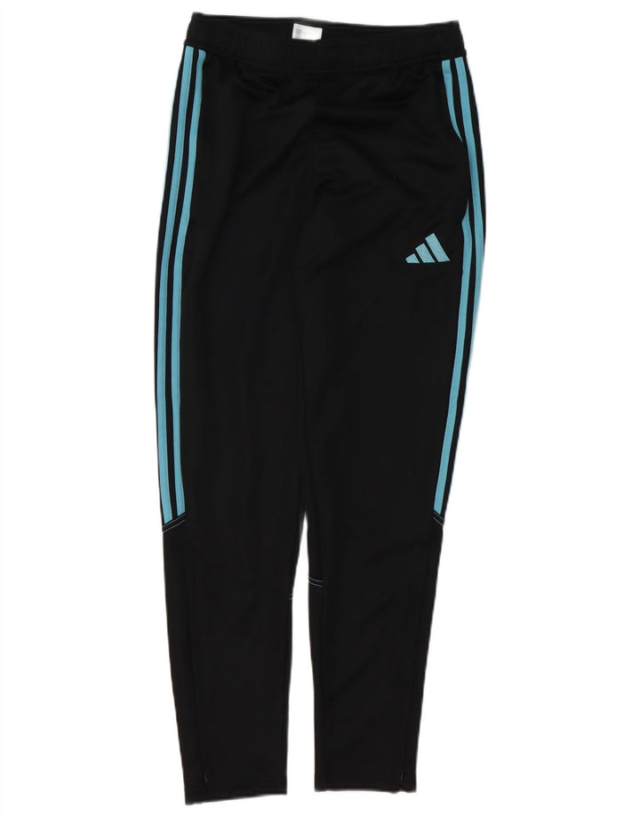 Pantaloni da tuta Adidas Aeroready da uomo piccoli in poliestere nero