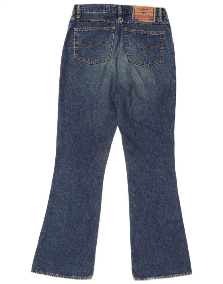 Jeans Bootcut da uomo Diesel W32 L33 in cotone blu
