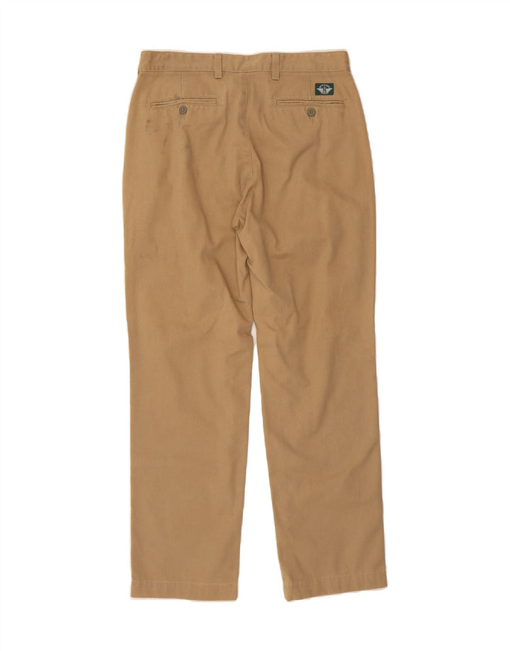 DOCKERS Mens Straight Chino Trousers W33 L30 Beige Vintage Dockers and Second-Hand Dockers from Messina Hembry 