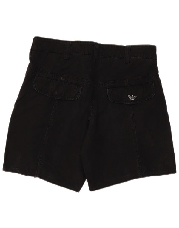 Pantaloncini chino da donna Armani Jeans W30 medi neri