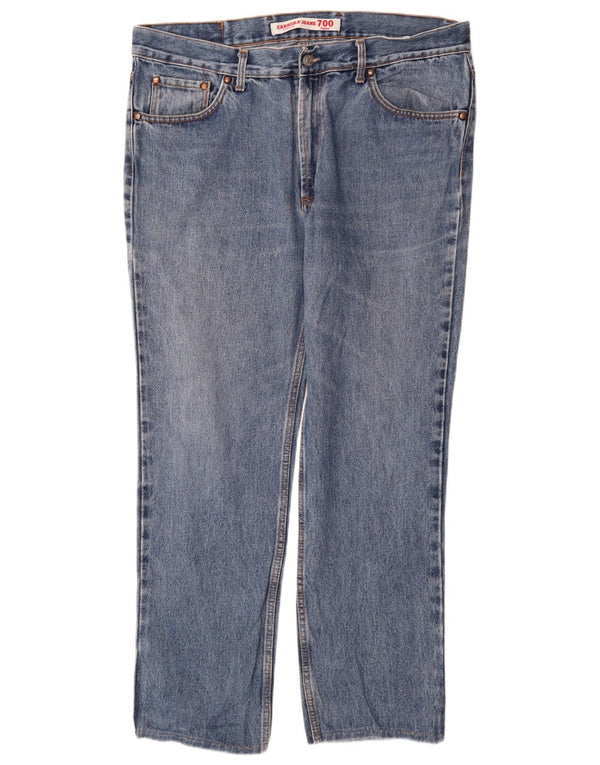 Carrera Uomo 700 Regular Slim Jeans IT 54 2XL W38 L30 Blu Cotone