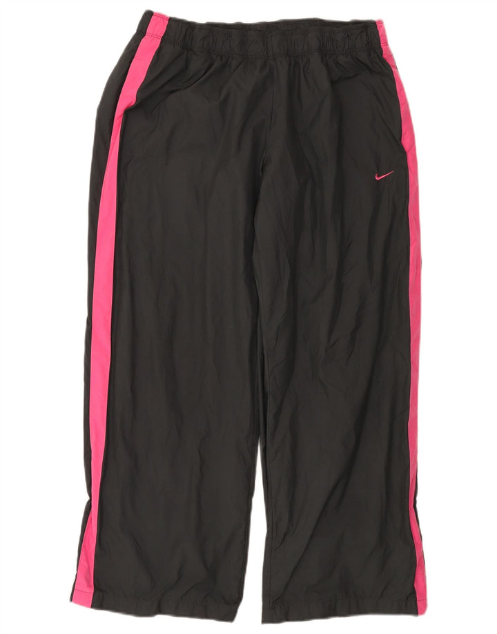 Pantaloni da tuta corti Nike da donna UK 18 XL Poliestere color block grigio