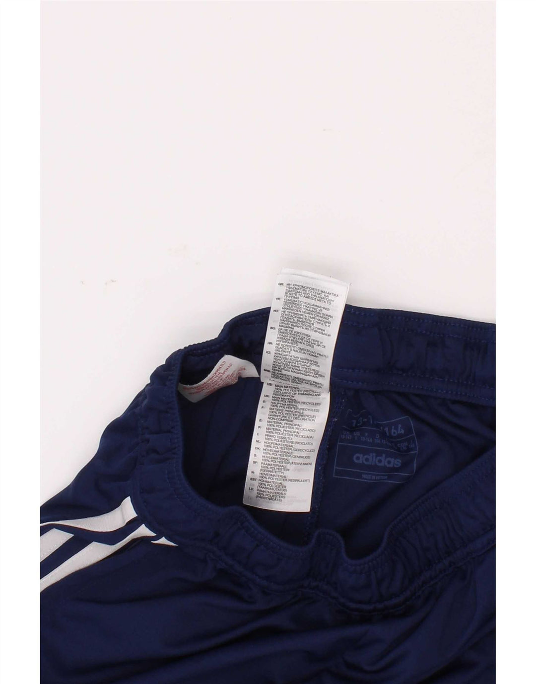 Pantaloncini sportivi Adidas da bambino 13-14 anni in poliestere blu