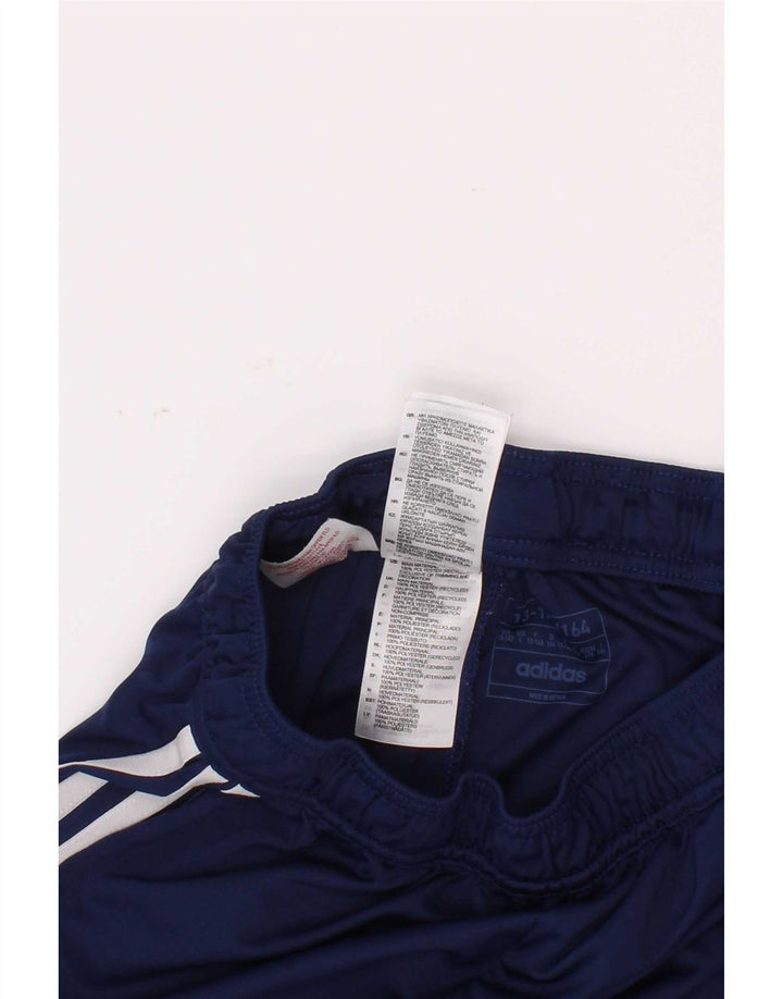 Pantaloncini sportivi Adidas da bambino 13-14 anni in poliestere blu