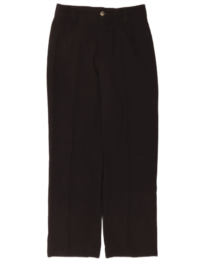 Pantaloni casual dritti da donna Zara medi W28 L30 neri