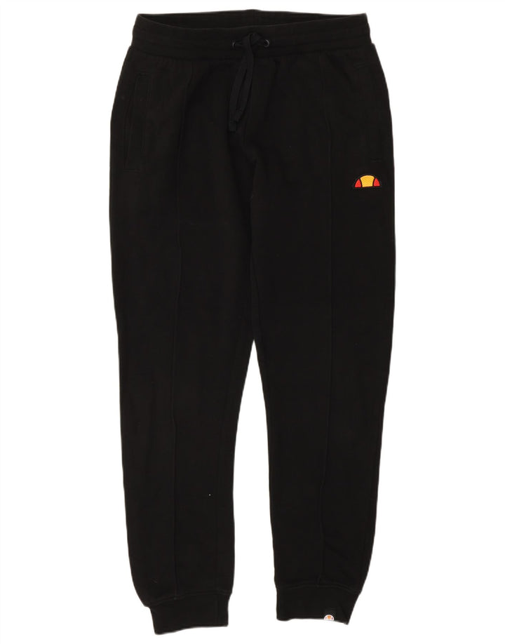 Pantaloni da tuta da uomo Ellesse Joggers piccoli in cotone nero