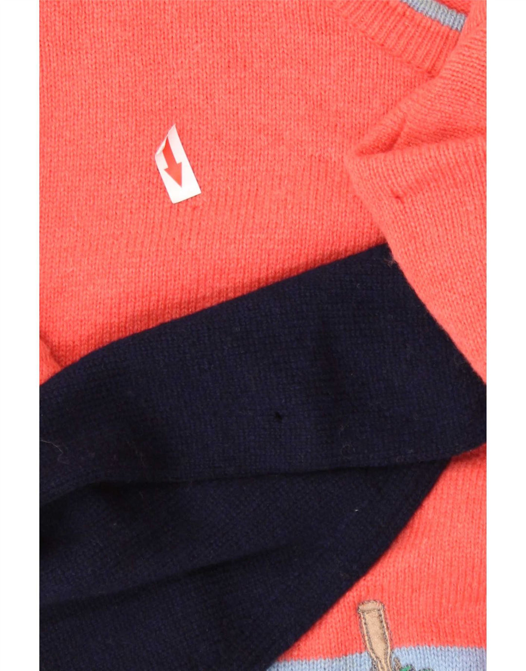 Maglione maglione girocollo da golf da uomo Marks & Spencer medio multicolore