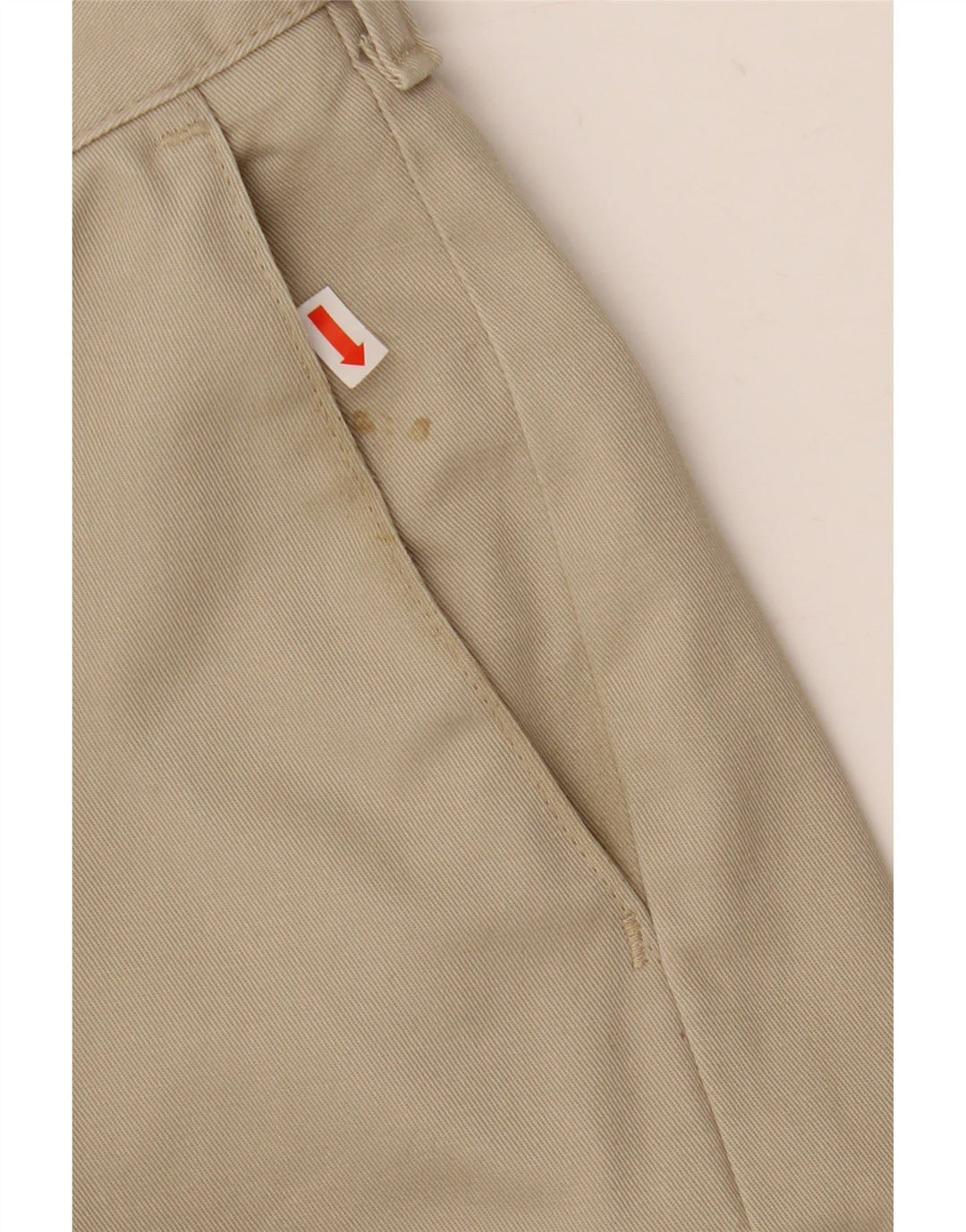 Pantaloni chino dritti da uomo LEE W38 L30 in cotone beige