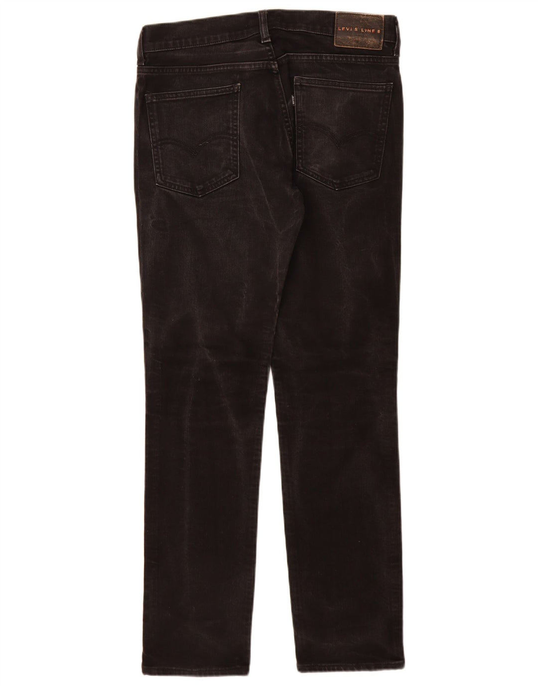 Jeans Levi's da donna linea 8 slim W30 L32 cotone nero
