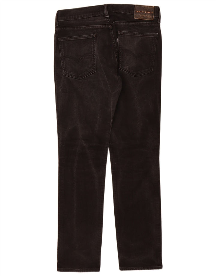Jeans Levi's da donna linea 8 slim W30 L32 cotone nero