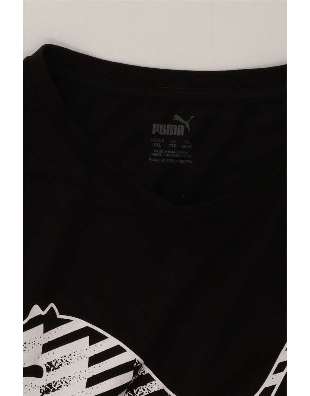 Maglietta grafica da uomo Puma Top 2XL Nera