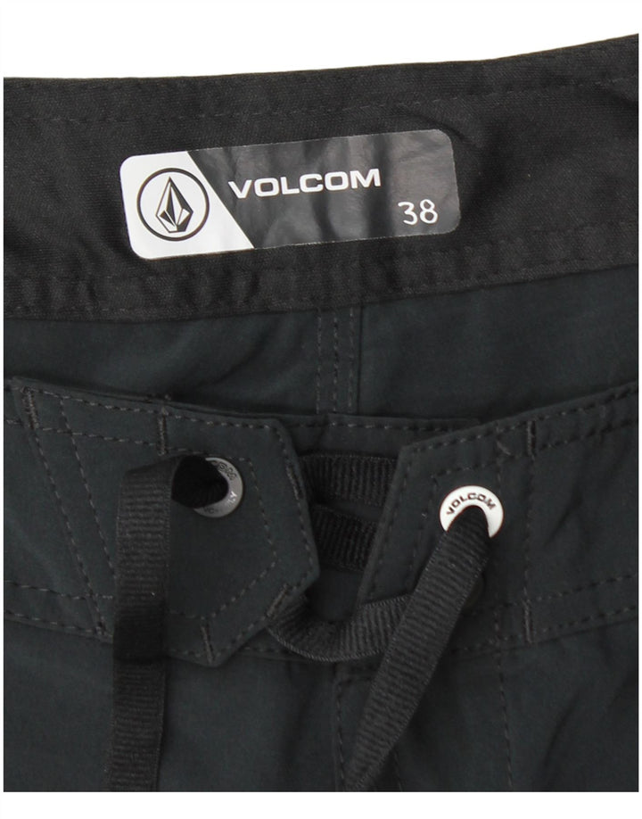 Pantaloncini da bagno da uomo Volcom XL neri in poliestere