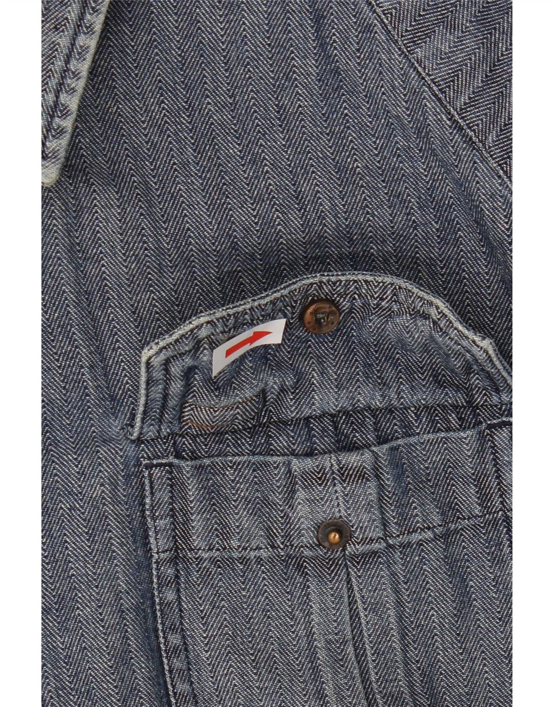 Camicia Carhartt da uomo slim fit grande cotone a spina di pesce blu