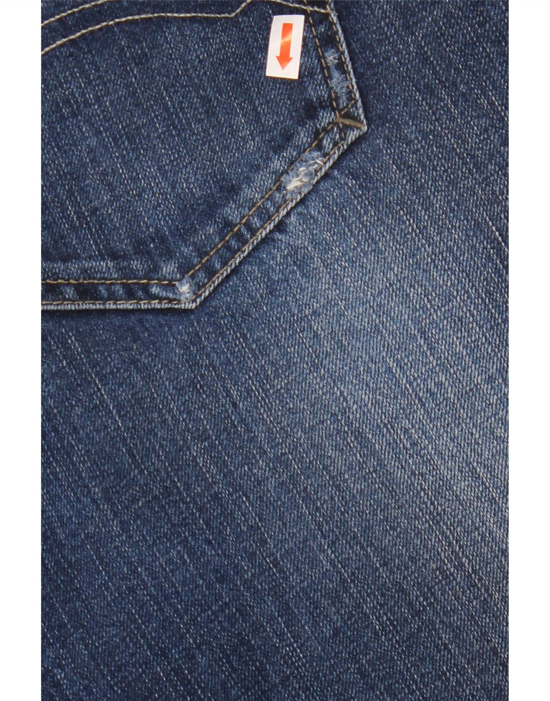 TOMMY HILFIGER Jeans bootcut da uomo W34 L34 cotone blu navy