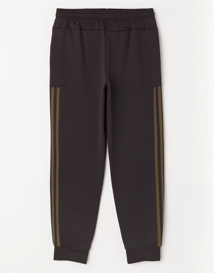 Pantaloni da tuta da uomo Adidas Joggers sportivi in ​​poliestere grigio medio