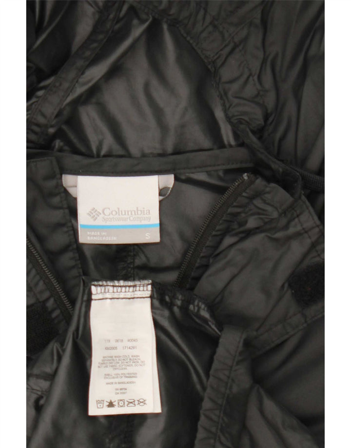 Giacca antipioggia da uomo con cappuccio Columbia Columbia UK 36 Small Poliestere nero