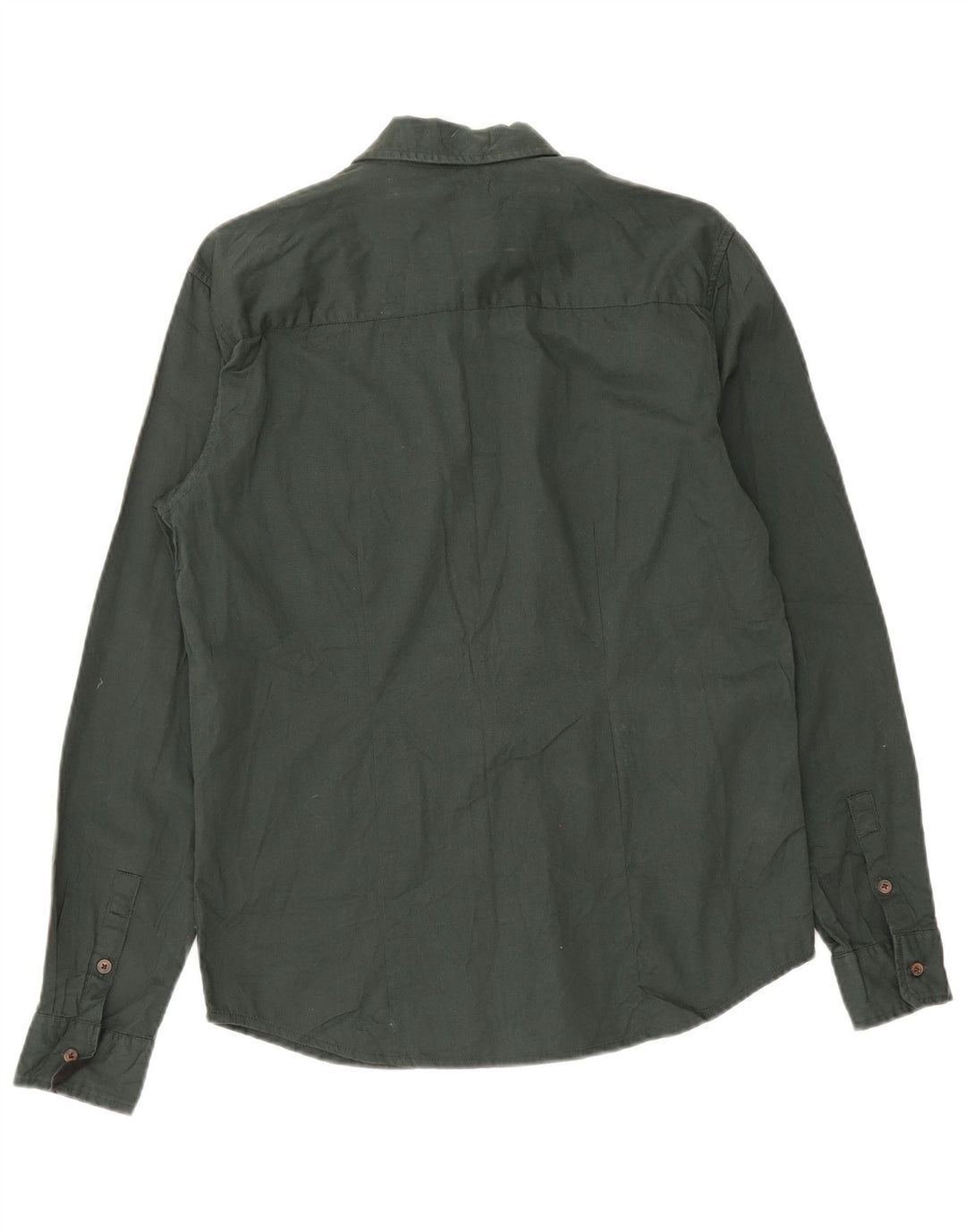 Camicia slim da donna Wrangler UK 14 Cotone verde medio