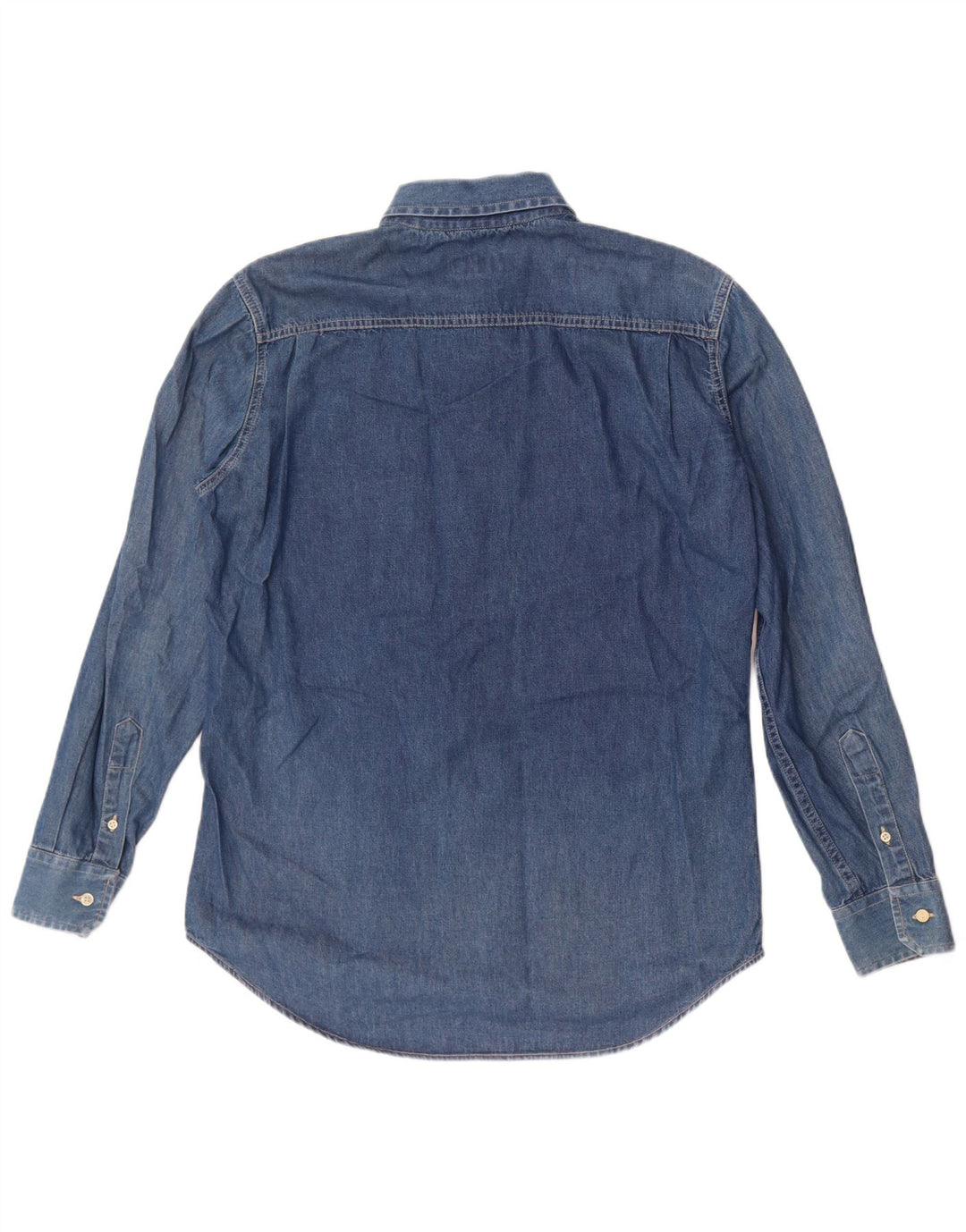 Camicia di jeans da uomo KEEGAN grande cotone blu