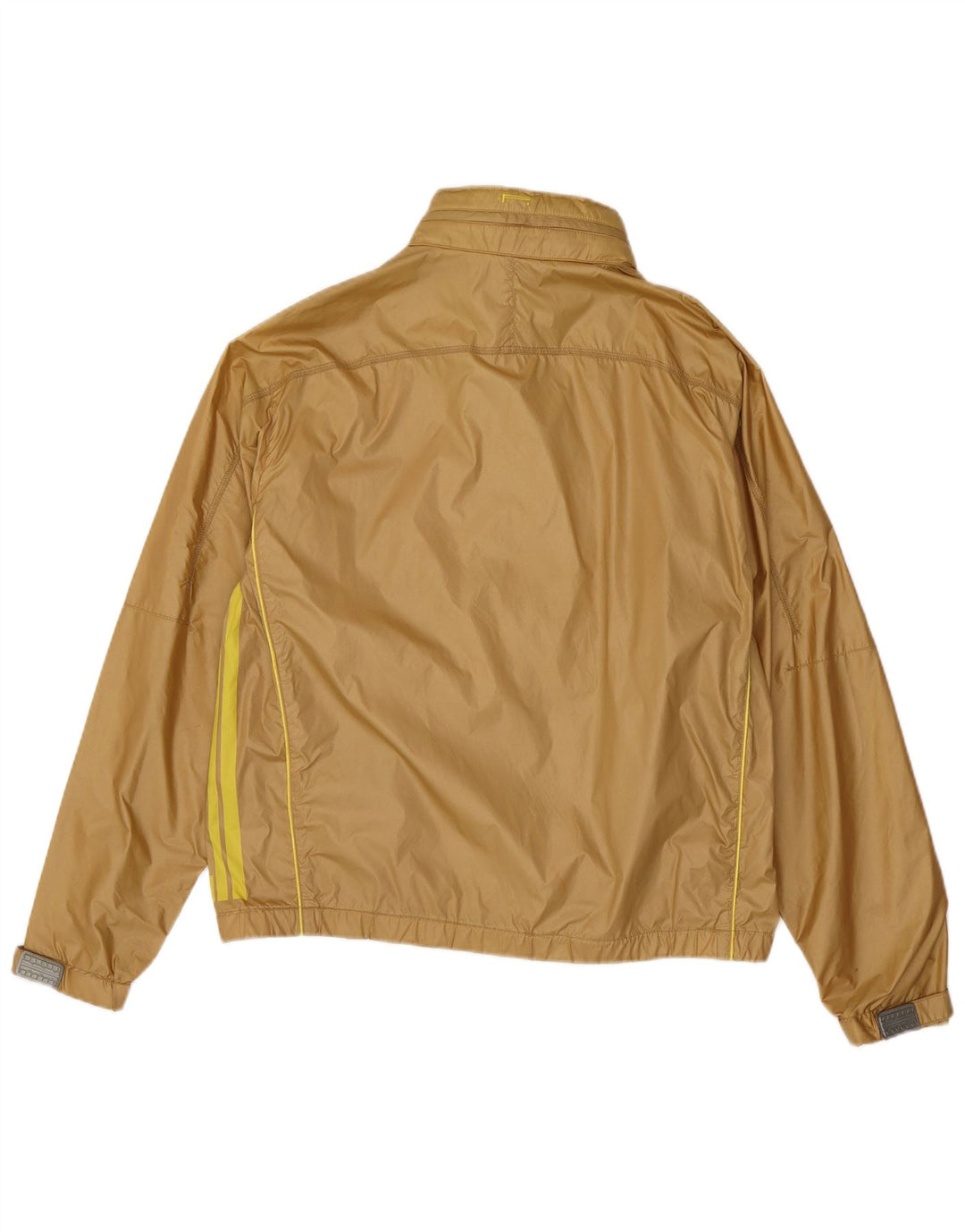 Giacca antipioggia vintage da uomo con cappuccio UK 40 grande beige
