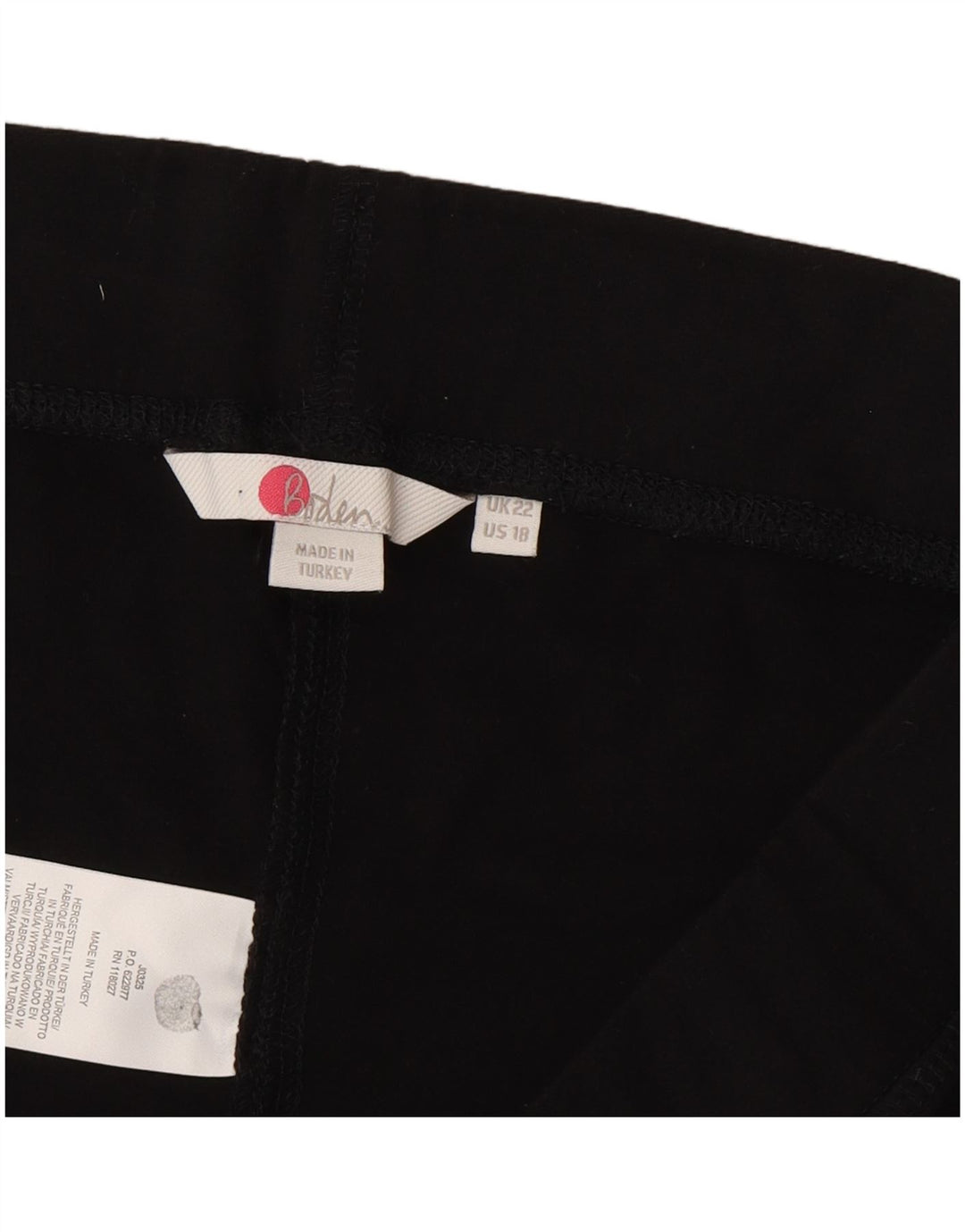 Leggings da donna Marks & Spencer UK 22 3XL Viscosa nera