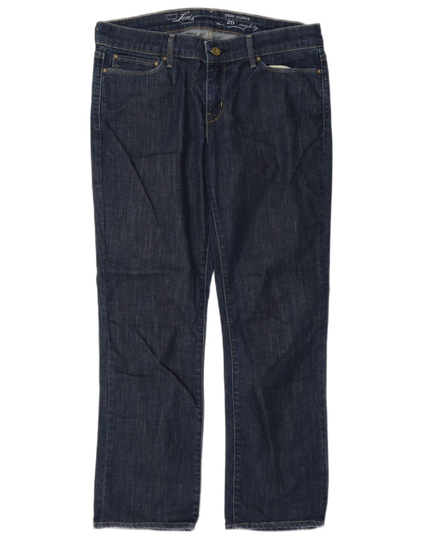 Jeans skinny Demi Curve da donna Levi's W29 L28 cotone blu navy