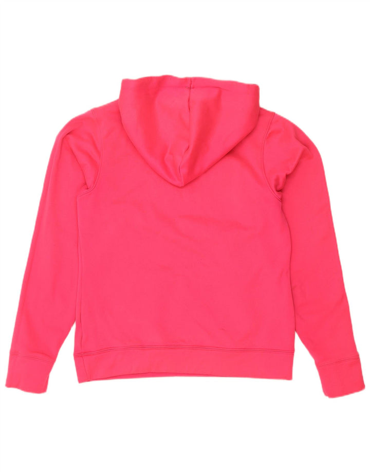 Felpa con cappuccio grafica da donna Under Armour UK 10 Small Rosa Poliestere