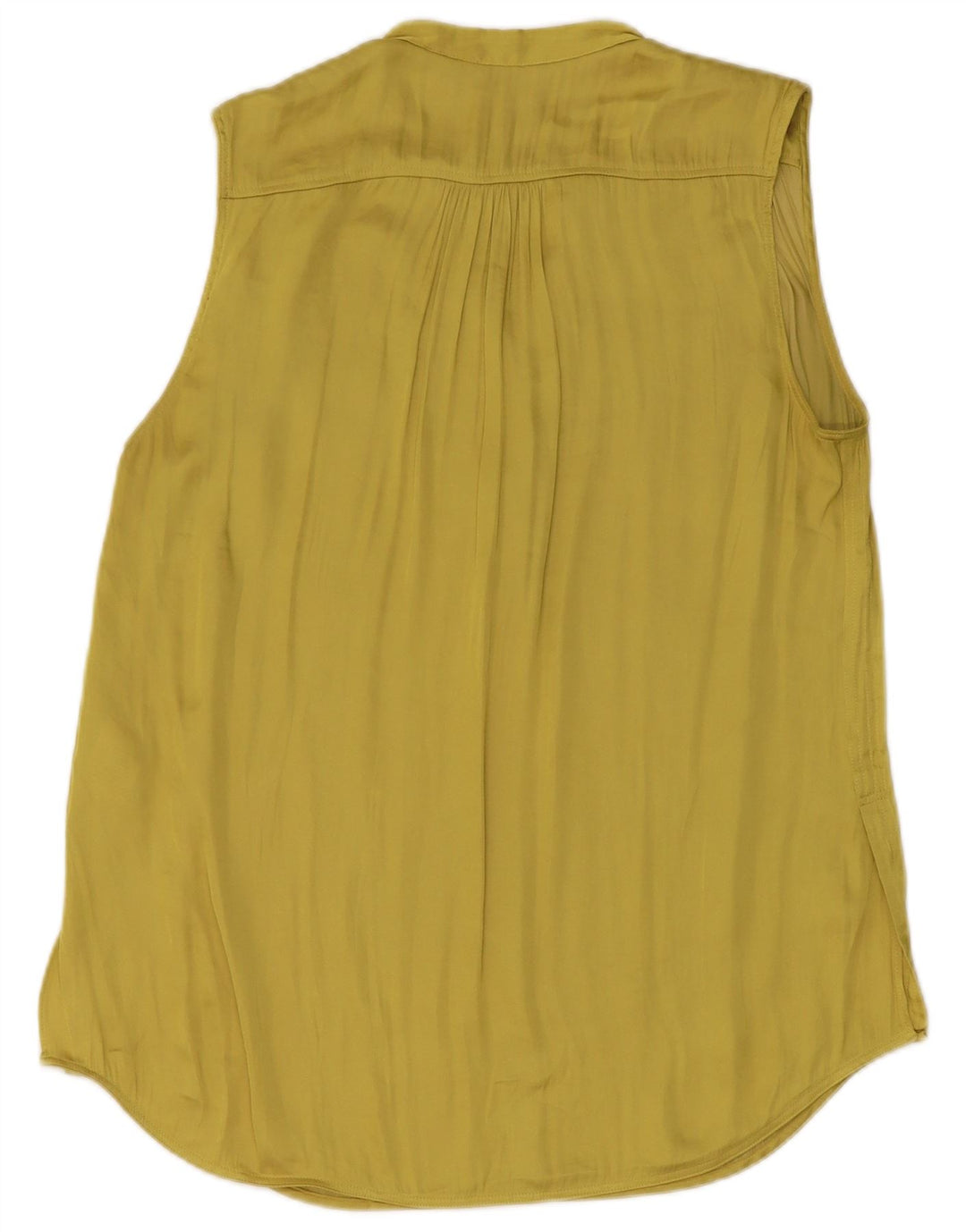 Top tunica senza maniche da donna Jigsaw grande poliestere giallo