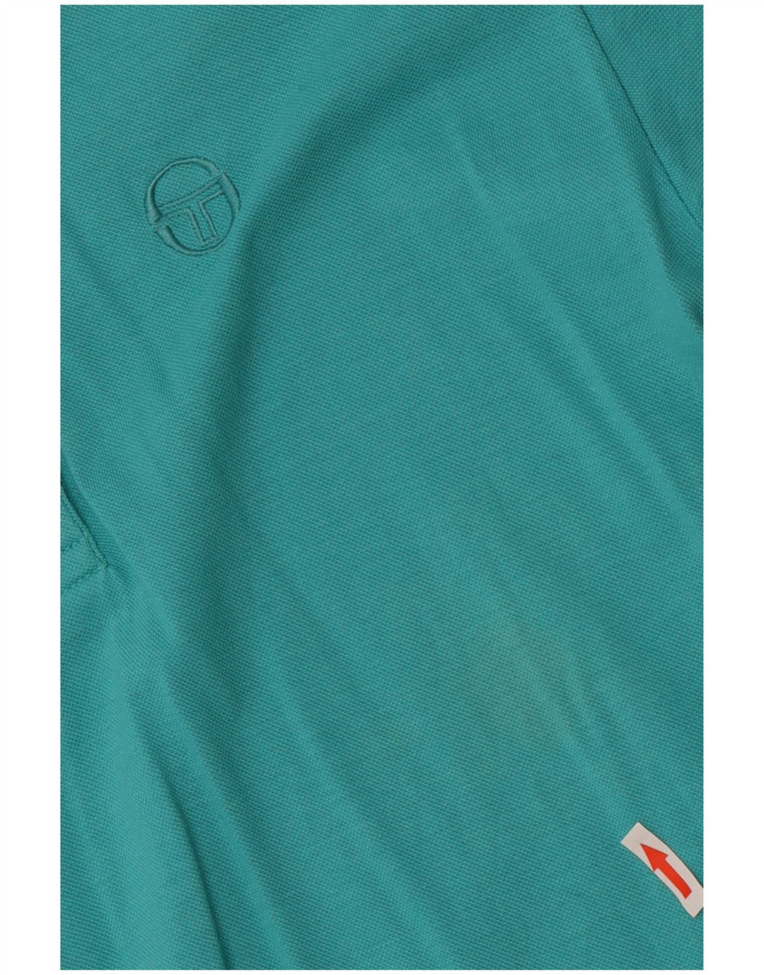 Polo da uomo Sergio Tacchini EU 38 cotone blu medio