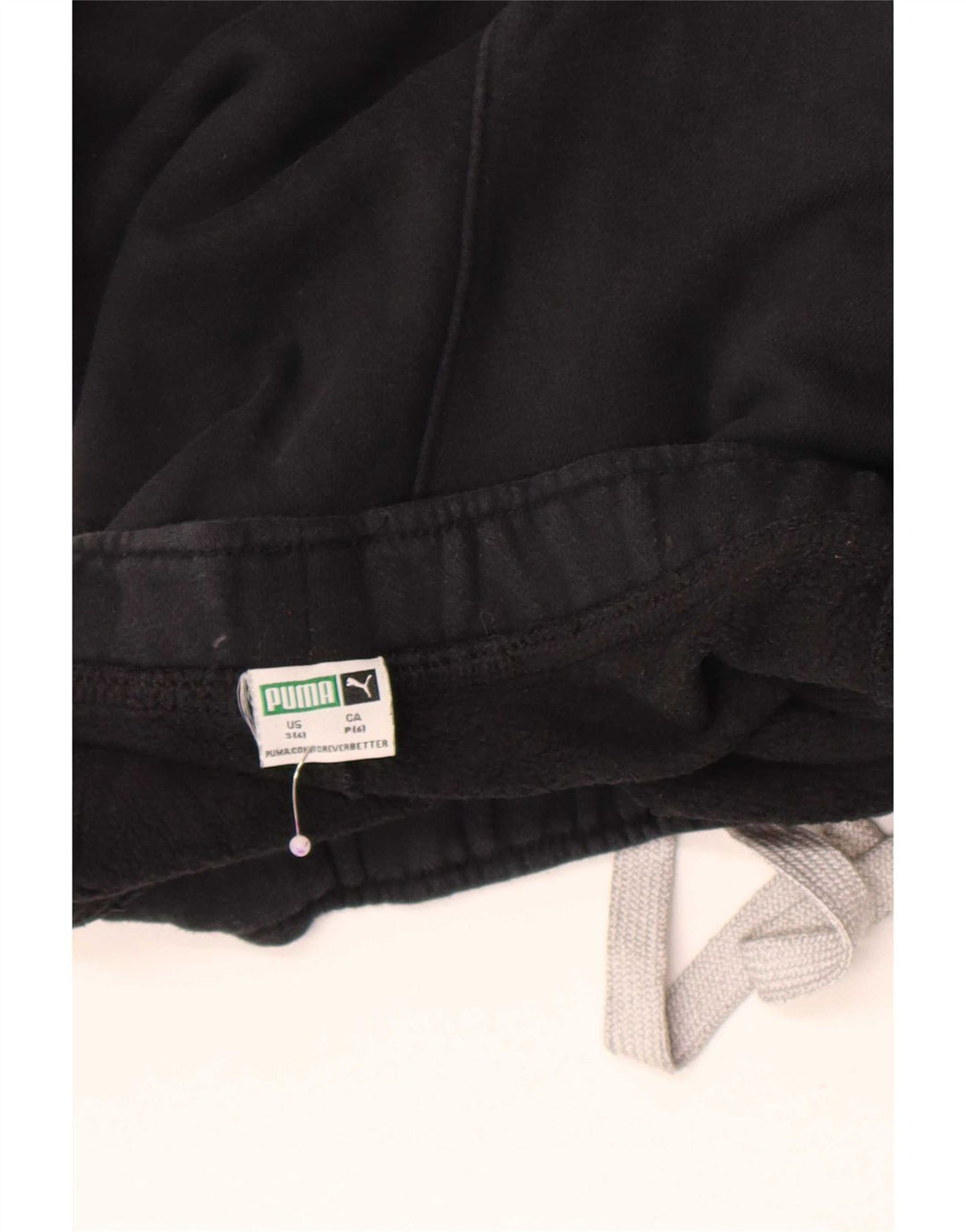 Pantaloni da tuta grafica da ragazzo Puma 5-6 anni Small Black Colourblock