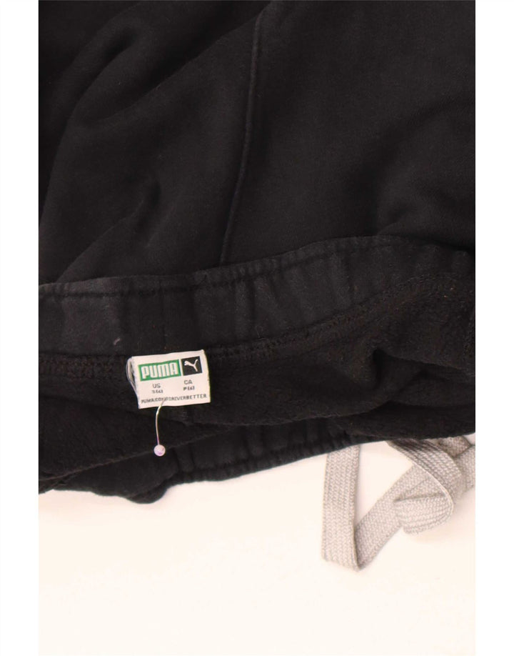 Pantaloni da tuta grafica da ragazzo Puma 5-6 anni Small Black Colourblock