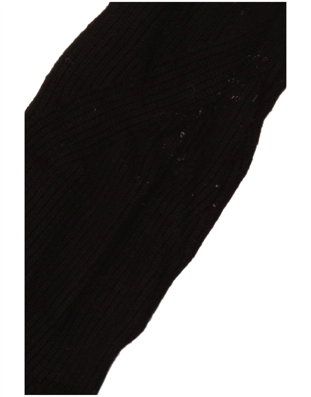 Maglione cardigan aperto da donna Marks & Spencer UK 14 grande viscosa nera