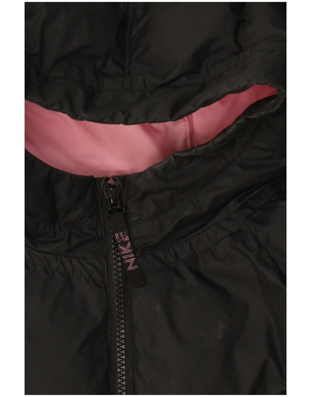Giacca imbottita con cappuccio Nike bambina 13-14 anni XL poliestere nero