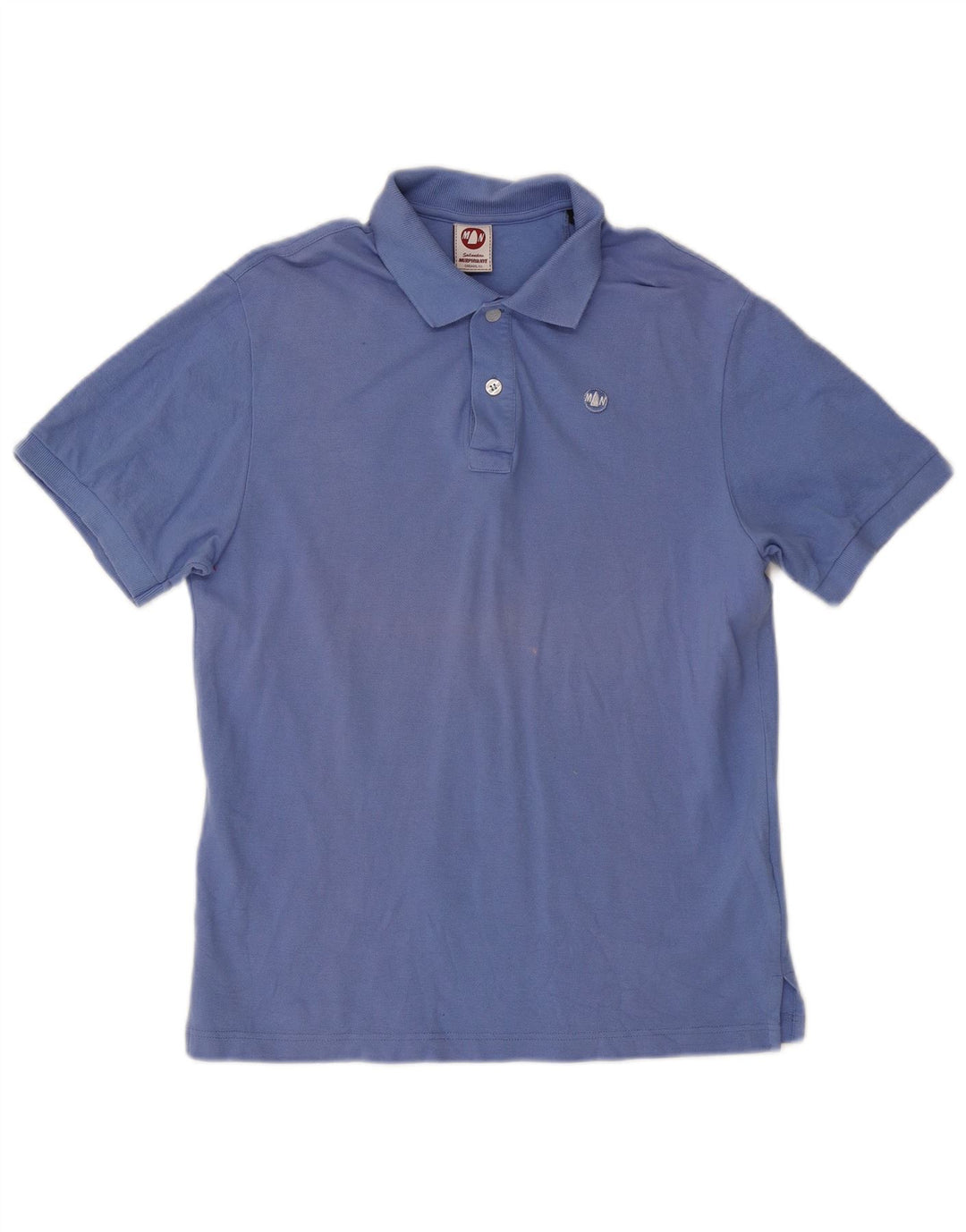 Polo da uomo Murphy & Nye grande in cotone blu