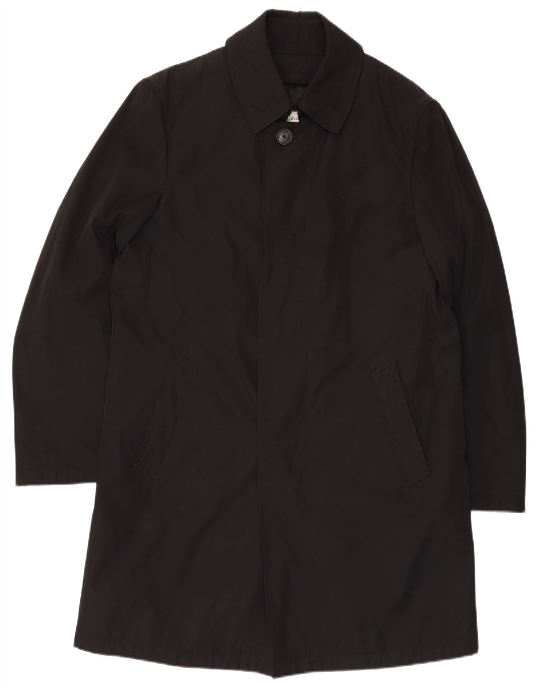 Cappotto da uomo Calvin Klein UK 40 grande nero