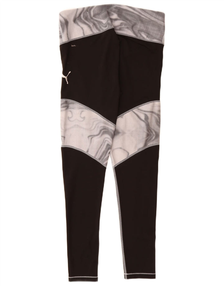 Leggings Puma da donna UK 16 Large Black Colourblock