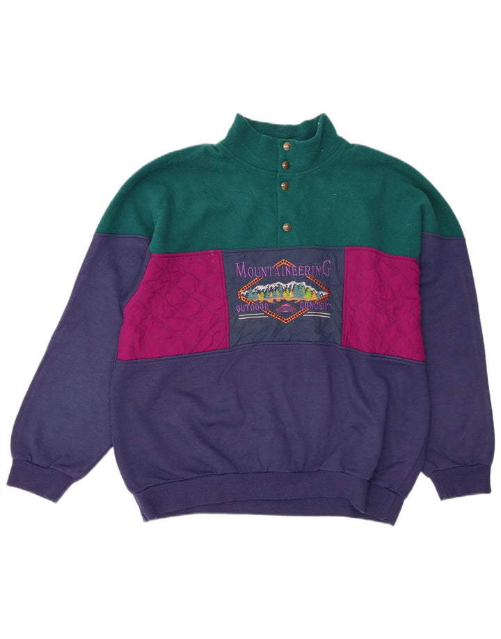 Felpa grafica da uomo F.LLI Campagnolo UK 42 Large Blu Navy