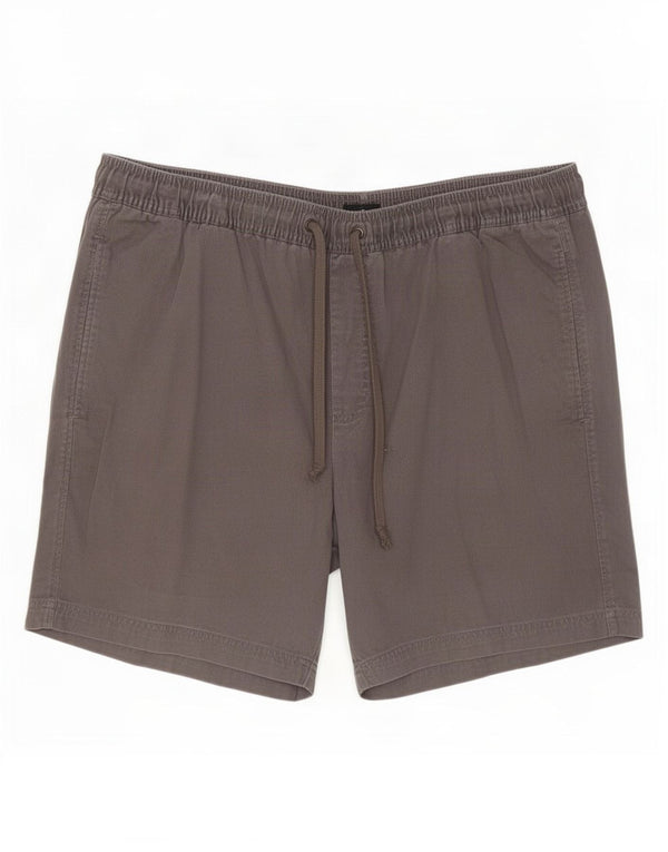 Pantaloncini chino da uomo Marks & Spencer grandi W36 in cotone grigio