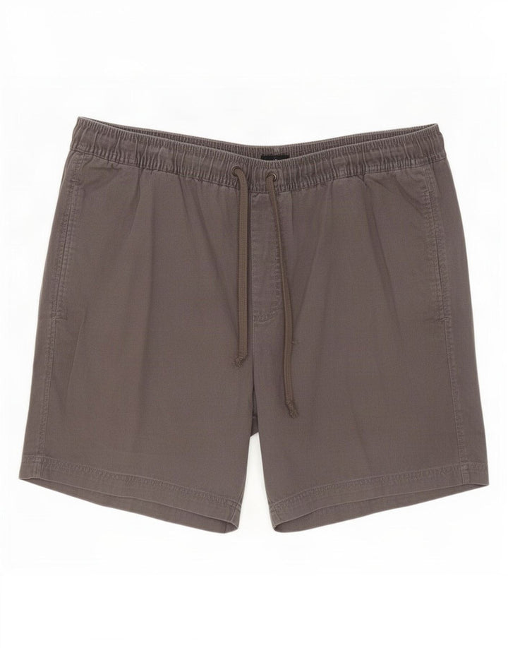 Pantaloncini chino da uomo Marks & Spencer grandi W36 in cotone grigio