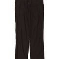 VINTAGE Mens Straight Casual Trousers W36 L29 Black Vintage Vintage and Second-Hand Vintage from Messina Hembry 