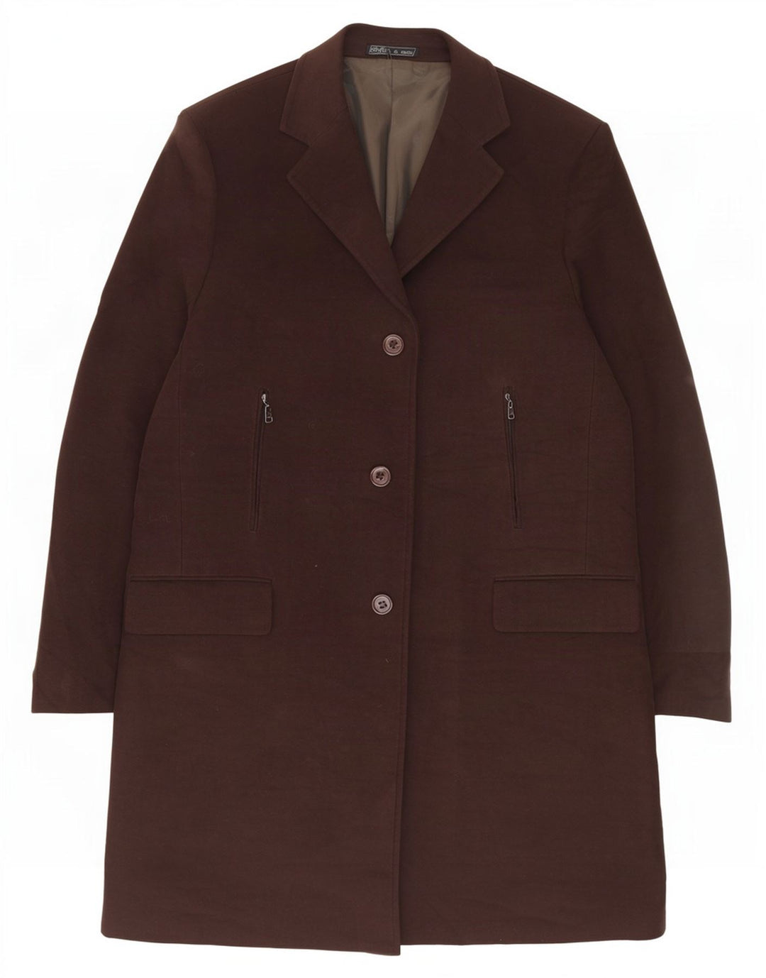 Cappotto da uomo Luca D'altieri UK 38 Marrone medio