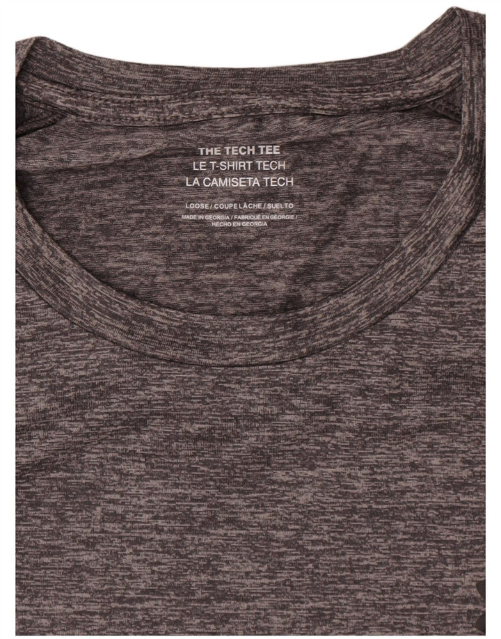 Maglietta da uomo Under Armour Top 2XL Poliestere chiazzato grigio