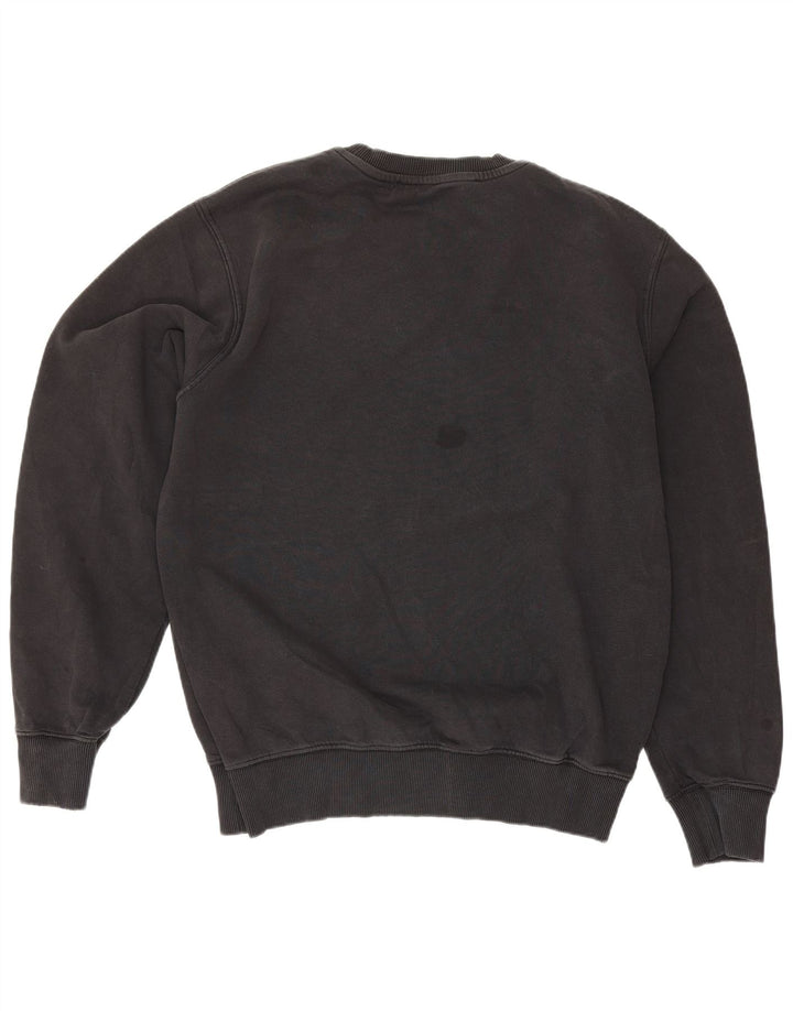 Felpa da uomo New Balance, maglione, cotone nero medio