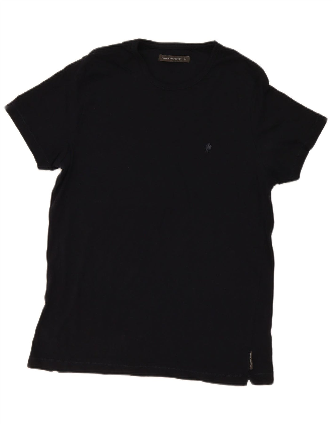 T-shirt da uomo French Connection Top XL in cotone nero
